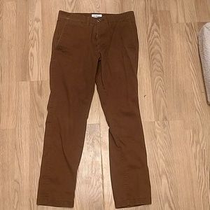 Brown chino pants 29x30